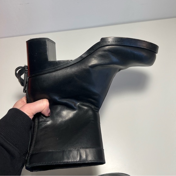 ALYX leather boots black, made in Italy size 39. - Picture 4 of 5